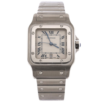 Cartier Santos de Cartier Galbee Quartz Watch Stainless Steel 29