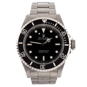 Rolex Oyster Perpetual Submariner Automatic Watch Stainless Steel 40