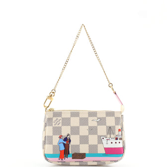 Louis Vuitton Pochette Accessoires Limited Edition Damier Mini