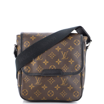Louis Vuitton Bass Messenger Bag Macassar Monogram Canvas PM