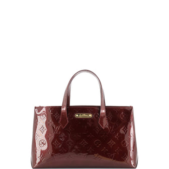 Louis Vuitton Wilshire Handbag Monogram Vernis PM