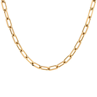 Cartier Santos de Cartier Chain Necklace 18K Yellow Gold