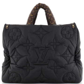 Louis Vuitton OnTheGo Tote Monogram Quilted Econyl Nylon GM