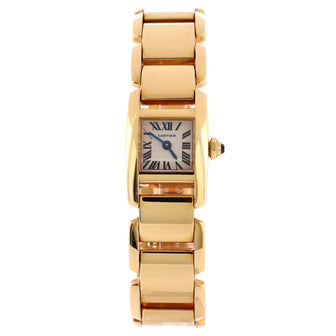 Cartier Tankissime Quartz Watch Yellow Gold 16