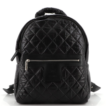 Chanel Coco Cocoon Backpack Quilted Nylon Large
