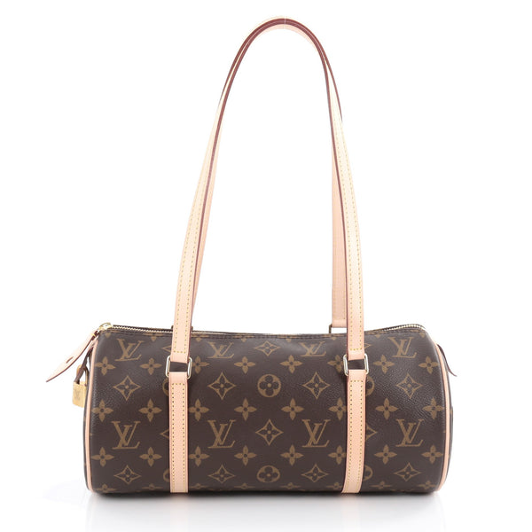 Louis Vuitton Papillon NM Handbag Monogram Canvas 20682