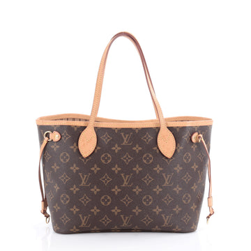 Louis Vuitton Neverfull NM Tote Monogram Canvas PM Brown 2068202