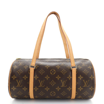 Louis Vuitton Papillon Handbag Monogram Canvas 30