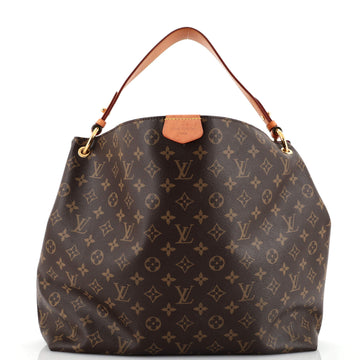 Louis Vuitton Graceful Handbag Monogram Canvas MM