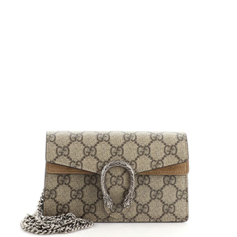 Gucci Dionysus Bag GG Coated Canvas Super Mini