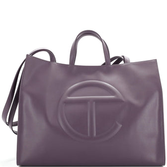 Telfar Shopping Tote Faux Leather Large