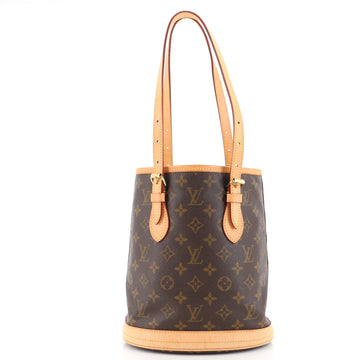 Louis Vuitton Petit Bucket Bag Monogram Canvas