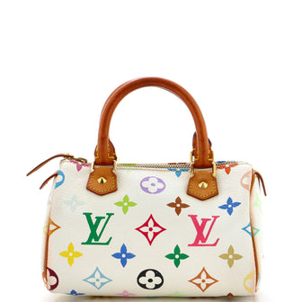 Louis Vuitton Speedy Mini HL Handbag Monogram Multicolor
