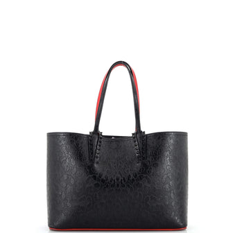 Christian Louboutin Cabata East West Tote Embossed Leather Small
