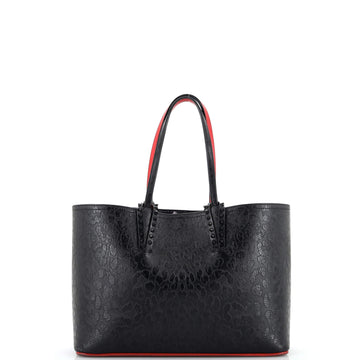 Christian Louboutin Cabata East West Tote Embossed Leather Small
