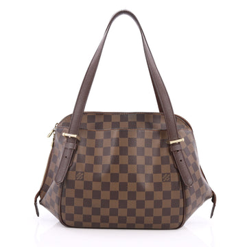 Louis Vuitton Belem Handbag Damier MM Brown