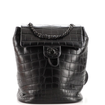 Chanel Urban Spirit Backpack Alligator Small