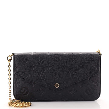 Louis Vuitton Felicie Pochette Monogram Empreinte Leather