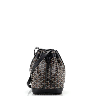 Goyard Petit Flot Bucket Bag Coated Canvas PM