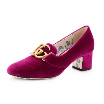 Gucci Women's Victoire Loafers Velvet