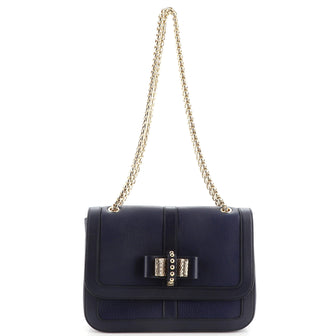 Christian Louboutin Sweet Charity Shoulder Bag Spiked Leather Small