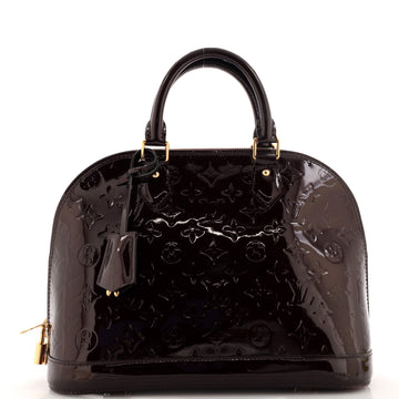Louis Vuitton Alma Handbag Monogram Vernis PM