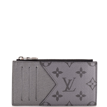 Louis Vuitton Coin Card Holder Monogram Taigarama