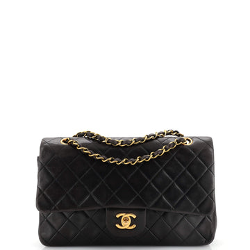 Chanel Classic Double Flap Bag Quilted Lambskin Medium