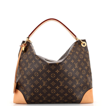 Louis Vuitton Berri Handbag Monogram Canvas MM