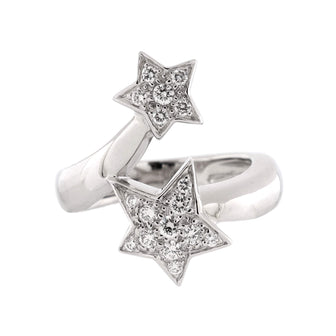 Chanel Comete Ring 18K White Gold with Diamonds