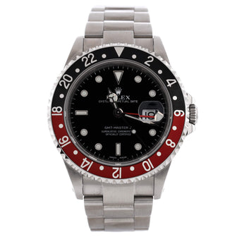 Rolex Oyster Perpetual Date GMT-Master II Coke Automatic Watch Stainless Steel 40