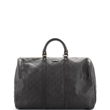 Gucci Carry On Convertible Duffle Bag Guccissima Leather Small