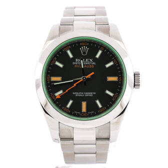 Rolex Oyster Perpetual Milgauss Automatic Watch Stainless Steel 40