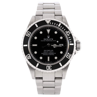 Rolex Oyster Perpetual Sea-Dweller Automatic Watch Stainless Steel 40