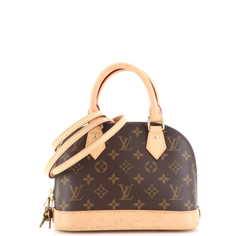 Louis Vuitton Alma Handbag Monogram Canvas BB