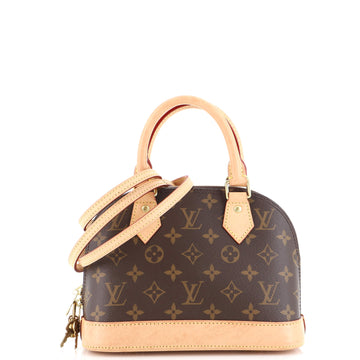 Louis Vuitton Alma Handbag Monogram Canvas BB