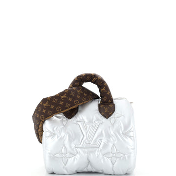 Louis Vuitton Speedy Bandouliere Bag Monogram Quilted Econyl Nylon 25