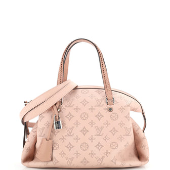 Louis Vuitton Asteria Handbag Mahina Leather