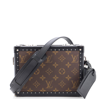Louis Vuitton Clutch Box Bag Monogram Canvas