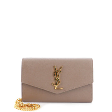 Saint Laurent Uptown Chain Wallet Leather