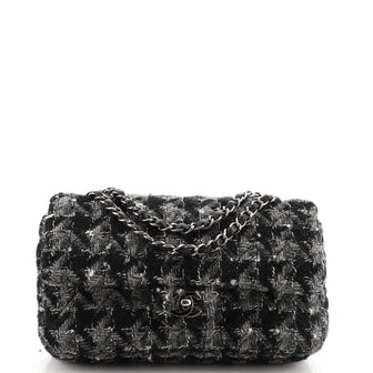 Classic Double Flap Bag Quilted Tweed Medium