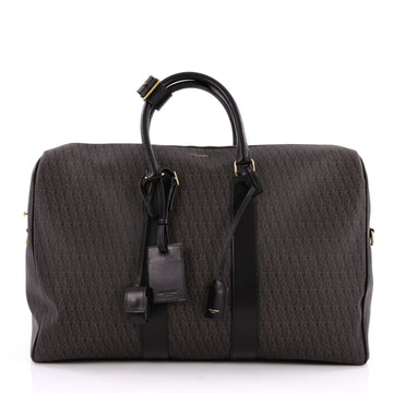 Saint Laurent Classic Duffle Bag Monogram Canvas 12 Black 2072903