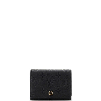 Louis Vuitton Business Card Holder Monogram Empreinte Leather