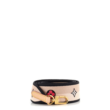Louis Vuitton Logo Shoulder Strap Jacquard Wide