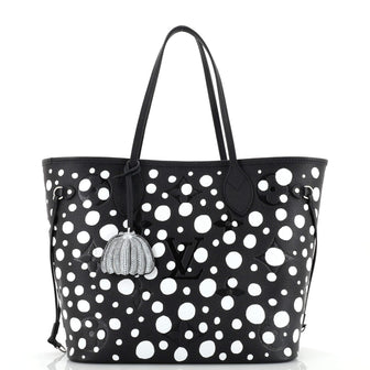 Louis Vuitton Neverfull NM Tote Yayoi Kusama Infinity Dots Monogram Empreinte Giant MM
