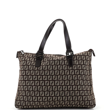 Fendi Vintage Shopping Tote Zucchino Canvas Medium
