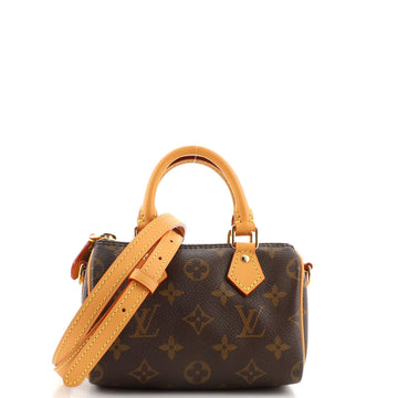 Louis Vuitton Speedy Bandouliere NM Bag Monogram Canvas Nano