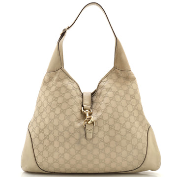 Gucci Jackie O Bag Guccissima Leather Large