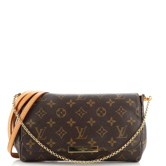 Louis Vuitton Favorite Handbag Monogram Canvas MM
