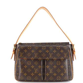 Louis Vuitton Viva Cite Handbag Monogram Canvas GM